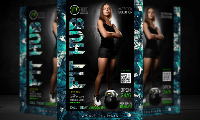 Gig Preview - Design gym flyer, menu, booklet, poster and banner