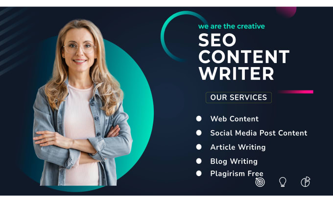 Gig Preview - Write web content and seo article