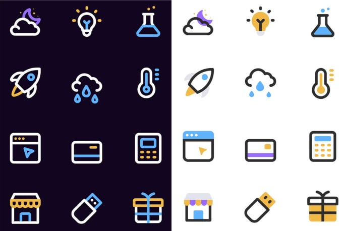 Gig Preview - Design custom website icons, svg icons, and vector icons