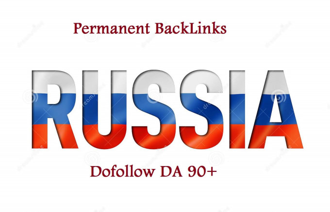 Gig Preview - Russian guest post with do follow links high da