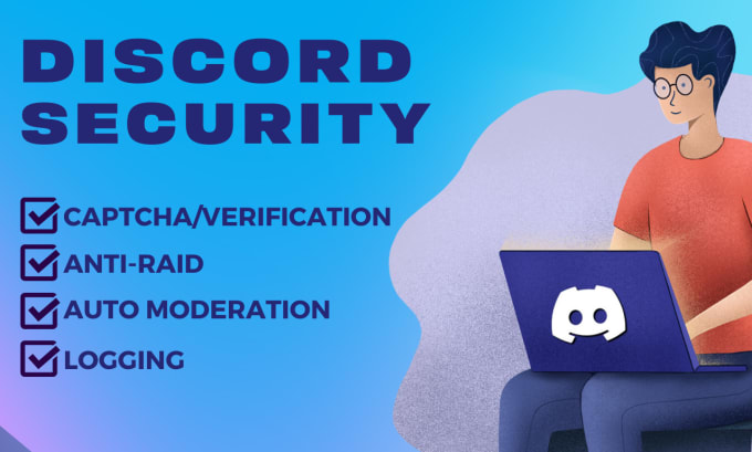 Gig Preview - Secure your discord server from raids and scams