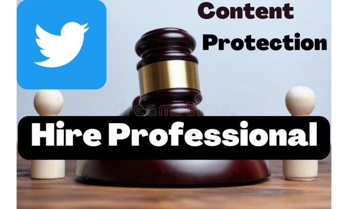 Gig Preview - Report infringing and illegal content to twitter under dmca