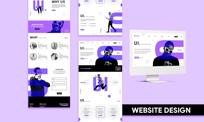 Gig Preview - Create a stunning, responsive web design in figma