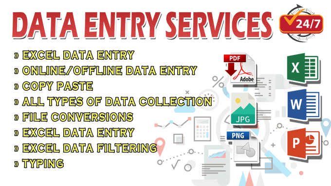 Gig Preview - Do any web research and urgent data entry