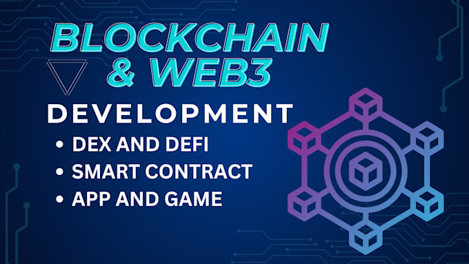 Gig Preview - Develop web3 dapps nft marketplaces, dex and defi platforms