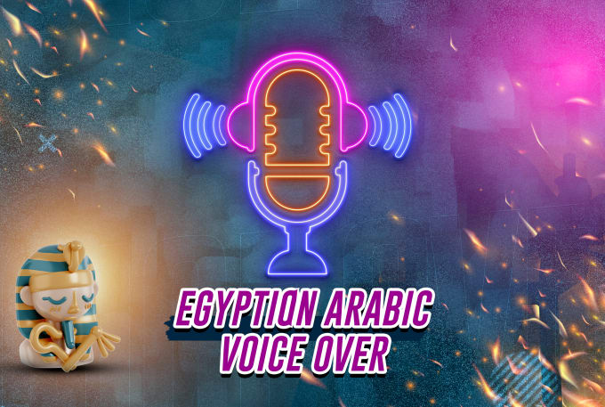 Bestseller - record professional arabic egyptian,fusha voice over