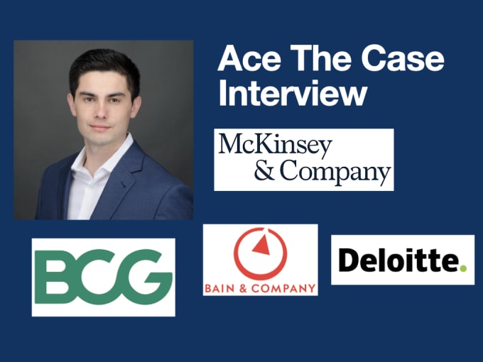 Gig Preview - Help you ace a consulting case study interview