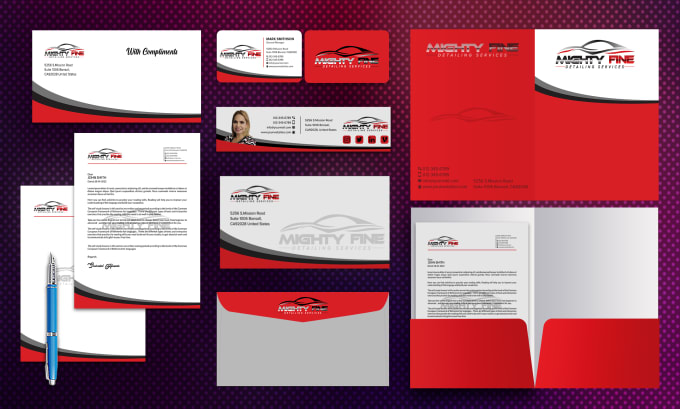 Gig Preview - Design business card letterhead and stationery