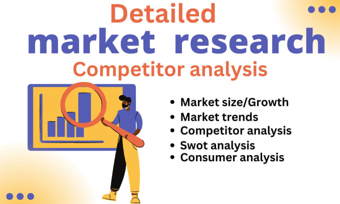 Gig Preview - Conduct market research and competitor analysis