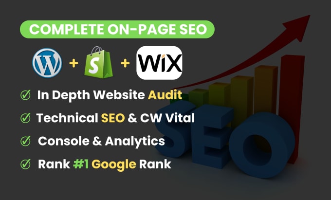 Gig Preview - Complete on page SEO technical optimization onsite service google rank