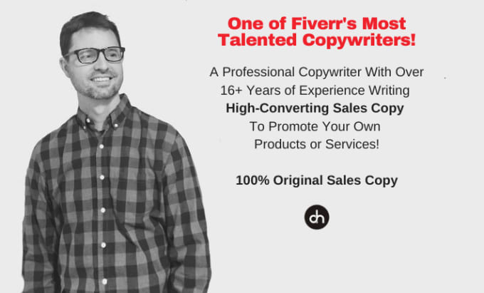 Gig Preview - Write high converting sales copy or landing page copy for your product