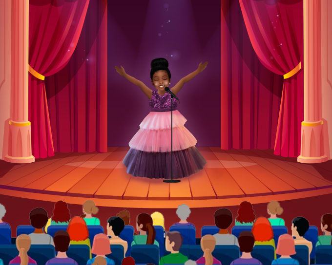 Gig Preview - Create children story book illustration or kids story ebook