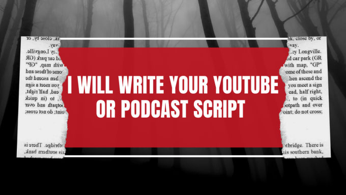 Gig Preview - Write your youtube or podcast script