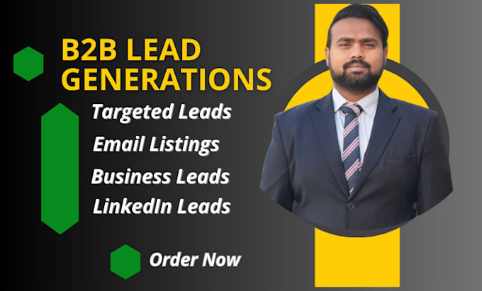 Gig Preview - Do qualified b2b lead generation for any industry