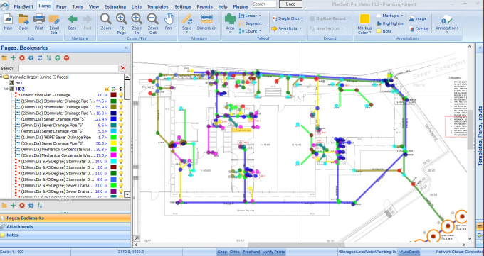 Gig Preview - Do material takeoff and cost estimation of plumbing