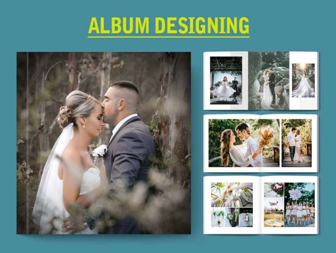 Gig Preview - Design any photo book, wedding album,  travel photobook