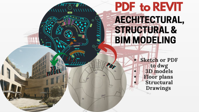 Gig Preview - Convert pdf, blue print,jpg,png,sketch into autocad,dwg