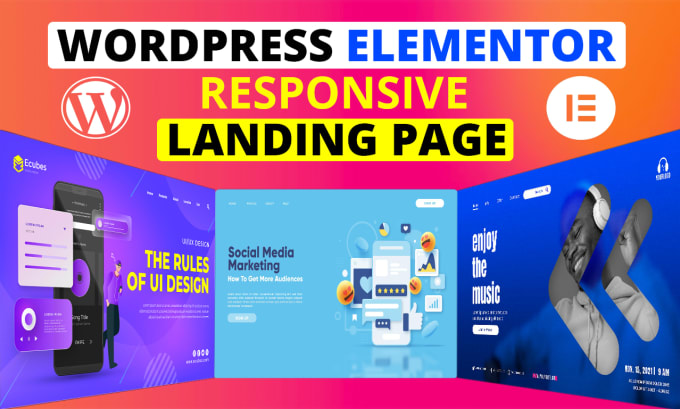 Bestseller - do wordpress responsive modern website or elementor landing page