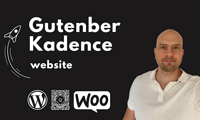 Gig Preview - Develop wordpress website using gutenberg kadence blocks