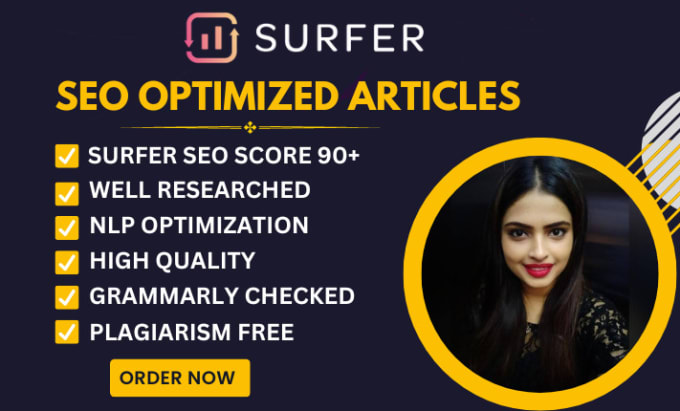 Bestseller - write surfer SEO optimized quality articles with jasper or jarvis ai