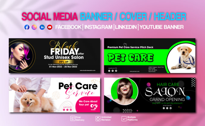 Gig Preview - Design social media posts, cover, canva templates for your brand