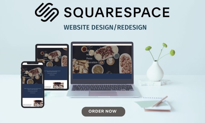 Gig Preview - Build squarespace website design website development squarespace redesign