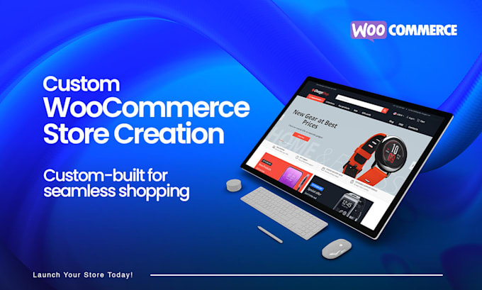 Gig Preview - Build woocommerce wordpress website design woocommerce store