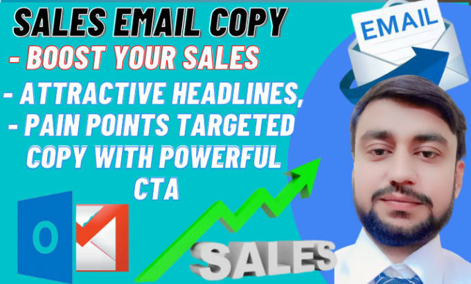 Gig Preview - Write engaging sales email copy that boosts your sells