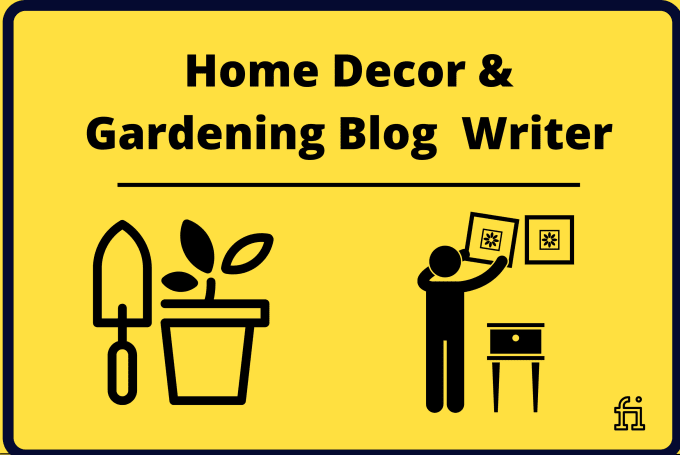 Gig Preview - Be your gardening and home improvement blog post writer