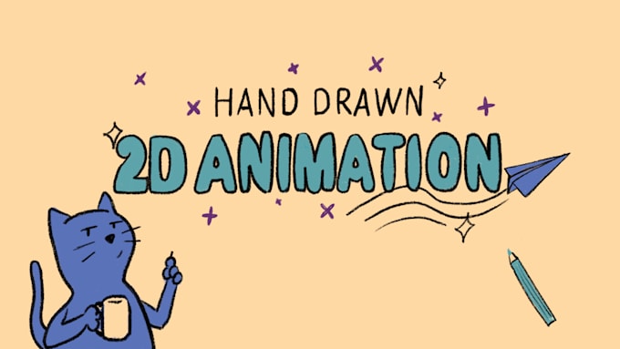 Gig Preview - Create custom 2d animated gifs or video animations