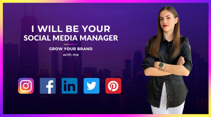 Gig Preview - Be your social media marketing manager and content creator