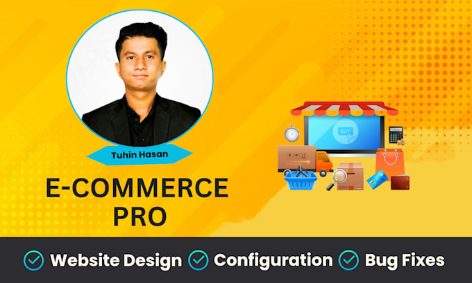 Gig Preview - Build wordpress ecommerce website using woocommerce and woodmart