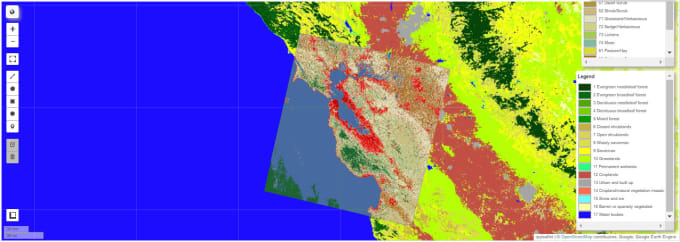 Gig Preview - Do google earth engine scripting using python geemap