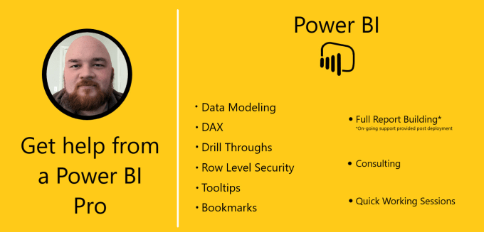 Bestseller - help you build out a power bi report