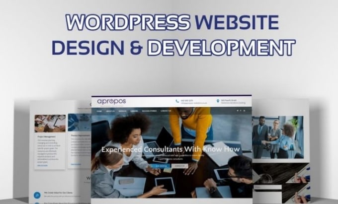 Gig Preview - Create wordpress website within 24 hours