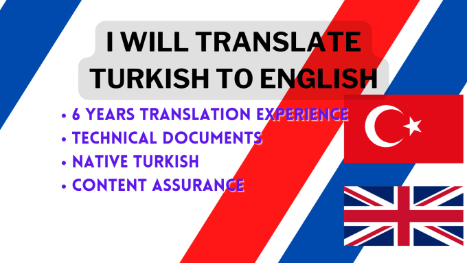 Gig Preview - Professionally translate  english to turkish legal documents