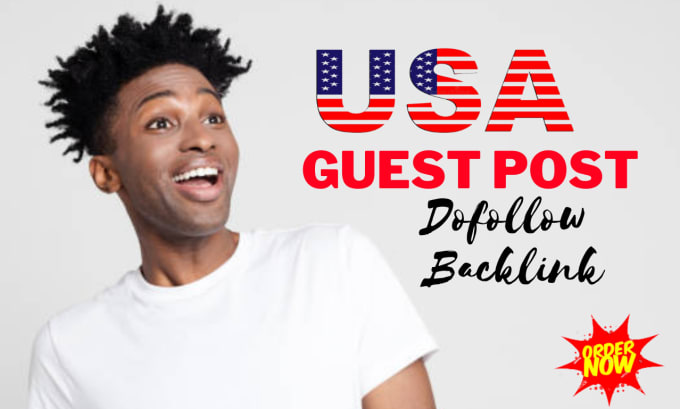 Gig Preview - Do usa guest post with SEO dofollow USA backlink, USA guest post