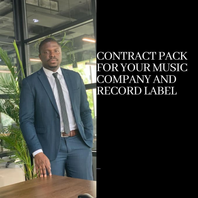 Gig Preview - Provide a contract pack for your music company and be your entertainment lawyer