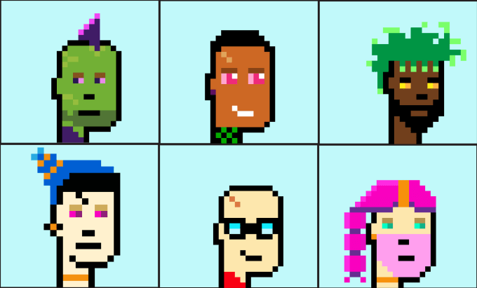 Gig Preview - Make crypto punk style nft pixel art that sells