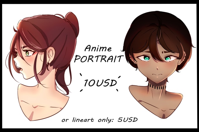 Turn me Into Anime Style By Our Artist  Coupleofthings
