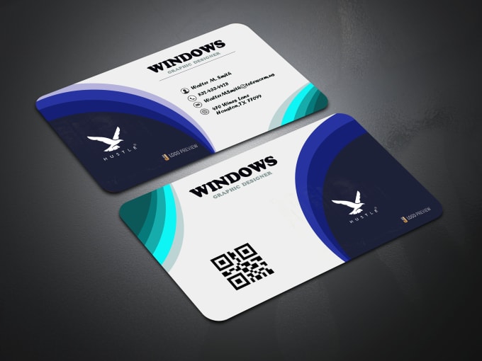 Gig Preview - Professional minimal modern business card design