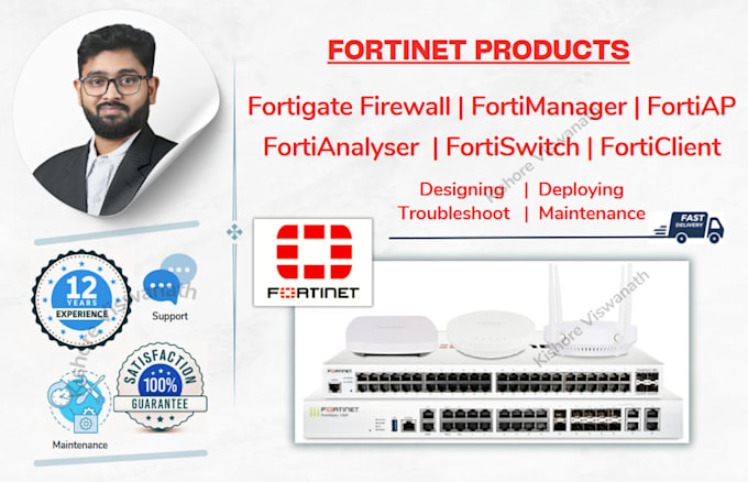 Gig Preview - Configure and manage fortigate firewall at pro level