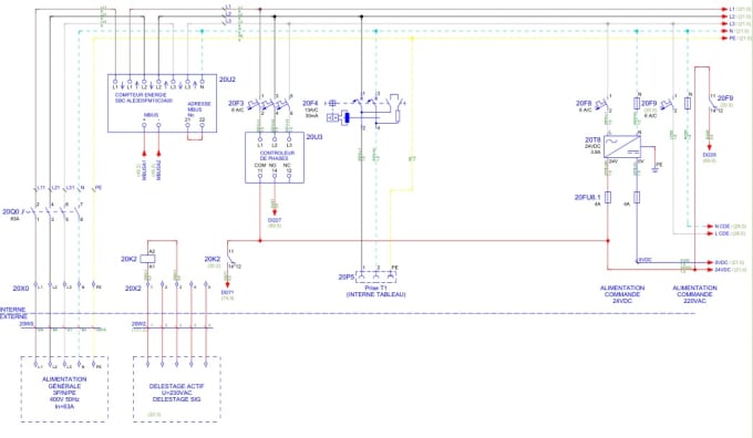 Gig Preview - Draw panel layout and wiring diagrams by eplan electrical p8