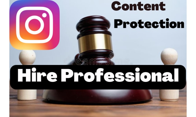 Gig Preview - Report infringing and illegal content to instagram under dmca