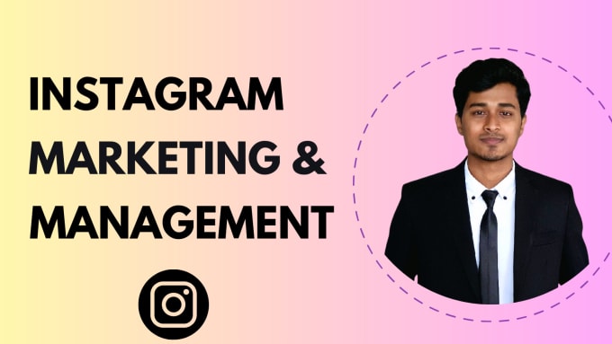 Gig Preview - Do instagram marketing and management for instagram growth