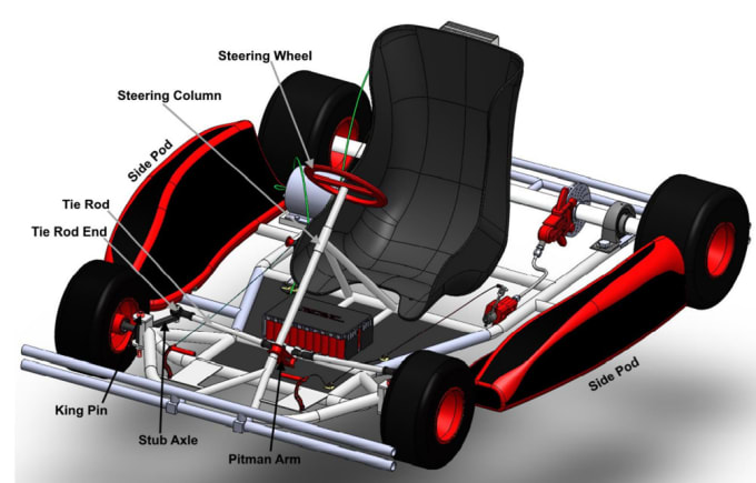 Gig Preview - Design and render 3d cad models in solidworks