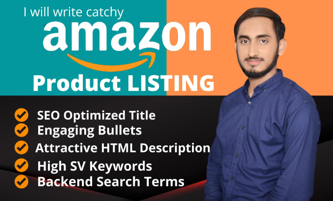 Gig Preview - Do amazon product listing optimization, seo optimized amazon product listing