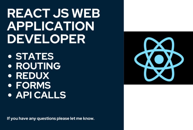 Gig Preview - Be react js developer for web application