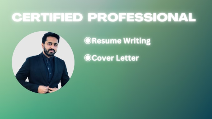 Gig Preview - Design a visually professional resume and cover letter