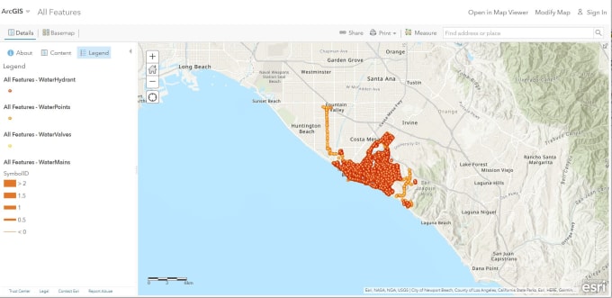 Gig Preview - Do web app in arcgis online